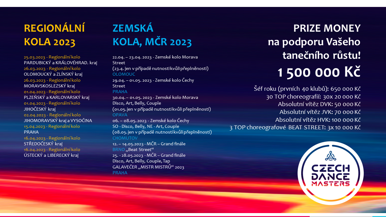 Kalendář CDM JARO 2023