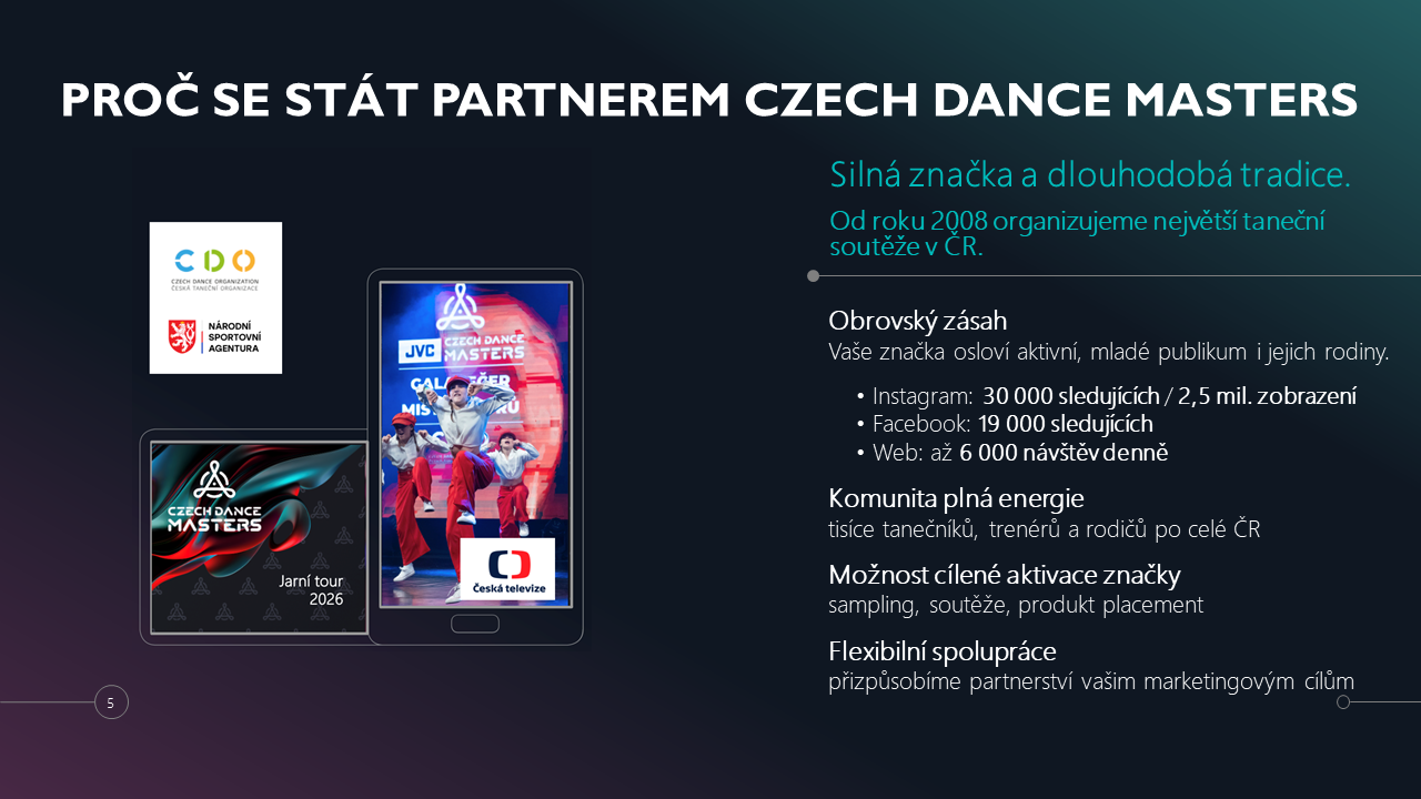 Slide 2 NABÍDKA OBCHODNÍ SPOLUPRÁCE CDM 2026 (1)